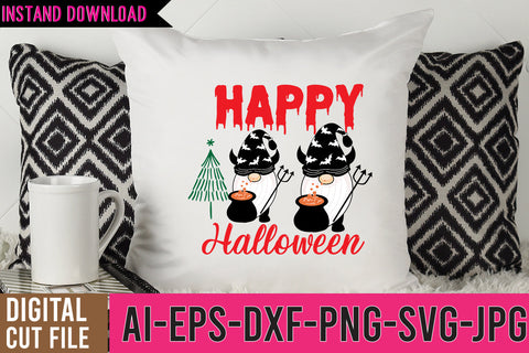 Happy Halloween SVG Design SVG BlackCatsMedia 