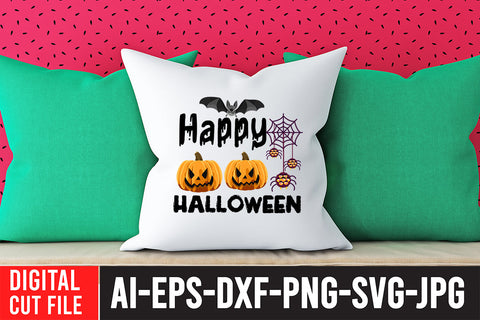 Happy Halloween SVG Design SVG BlackCatsMedia 