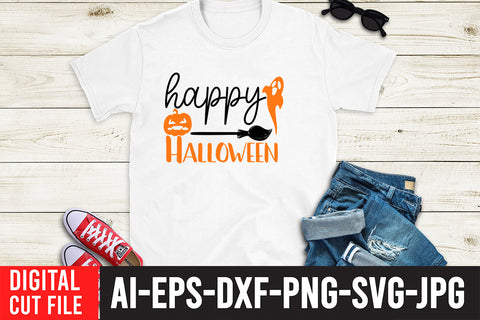 Happy Halloween SVG Design SVG BlackCatsMedia 