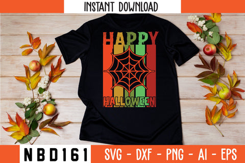 HAPPY HALLOWEEN Svg Design SVG Nbd161 