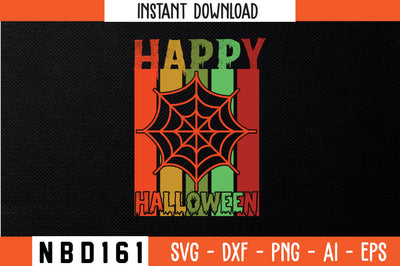 HAPPY HALLOWEEN Svg Design SVG Nbd161 