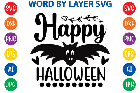 Happy Halloween SVG Design SVG Rafiqul20606 