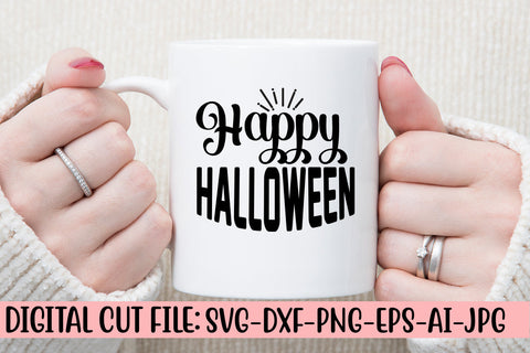 Happy Halloween SVG Design SVG Syaman 