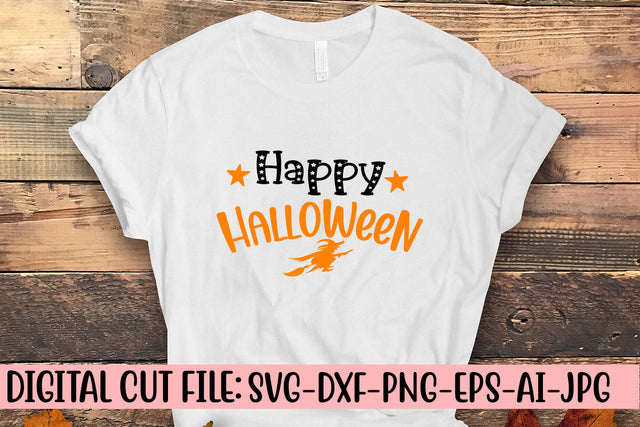 Happy Halloween SVG Design SVG Syaman 