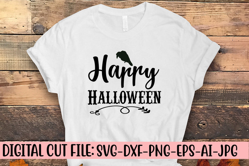 Happy Halloween SVG Design SVG Syaman 