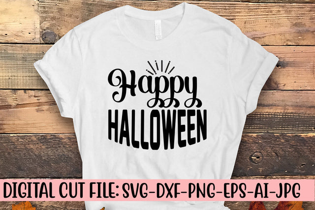Happy Halloween SVG Design SVG Syaman 