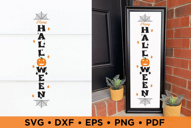 Happy Halloween SVG - Fall Porch Sign SVG SVG CraftLabSVG 