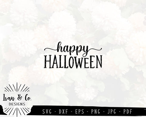 Happy Halloween SVG Files | Fall / Halloween SVG (838397010) SVG Ivan & Co. Designs 