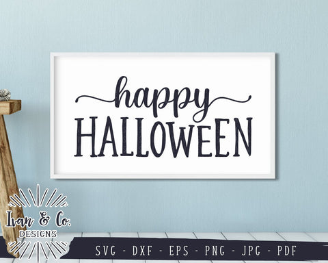 Happy Halloween SVG Files | Fall / Halloween SVG (838397010) SVG Ivan & Co. Designs 