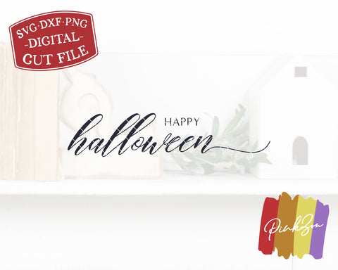 Happy Halloween SVG Files | Fall Svg | Autumn Svg | Farmhouse Sign Svg | Commercial Use | Cricut | Silhouette | Digital Cut Files (1057197964) SVG PinkZou 