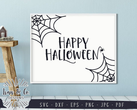 Happy Halloween SVG Files | Halloween | Spider Webs SVG (851609961) SVG Ivan & Co. Designs 