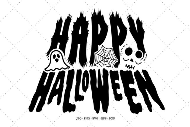 Happy Halloween SVG, Halloween SVG, Skeleton Svg, Halloween Decor, Halloween Tee SVG SVG Digital Designer 