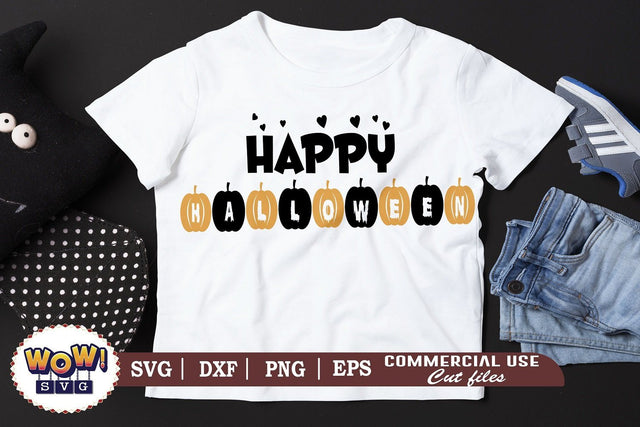 Happy Halloween svg, horror svg, Halloween cutting file, 31st october svg, Halloween svg, Halloween cricut files, halloween, SVG DXF SVG Wowsvgstudio 