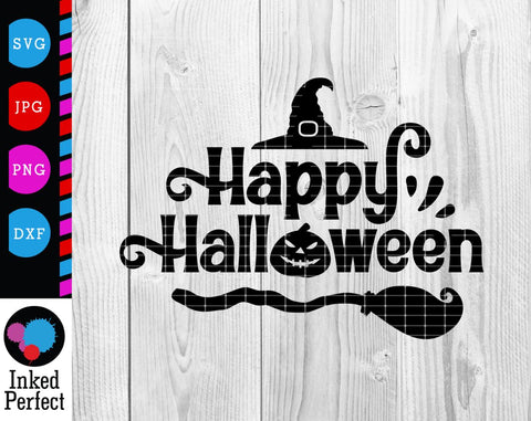 Happy Halloween SVG Inked Perfect 