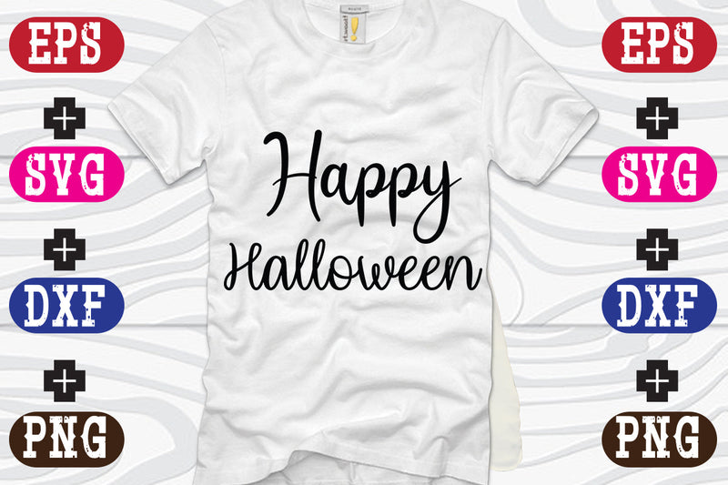 Happy Halloween SVG Nurstore 