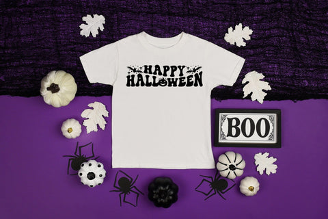 Happy Halloween SVG - Retro Halloween SVG SVG CraftLabSVG 