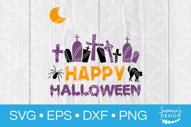 Happy Halloween SVG SavanasDesign 