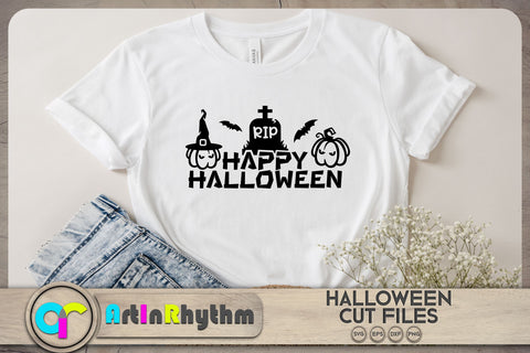 Happy Halloween svg sign SVG Artinrhythm shop 