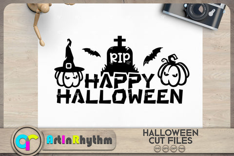 Happy Halloween svg sign SVG Artinrhythm shop 