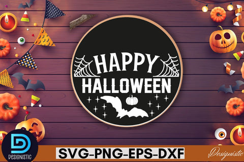 Happy halloween SVG SVG DESIGNISTIC 