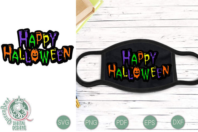 Happy Halloween SVG SVG QueenBrat Digital Designs 
