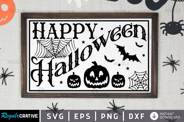 Happy halloween SVG SVG Regulrcrative 