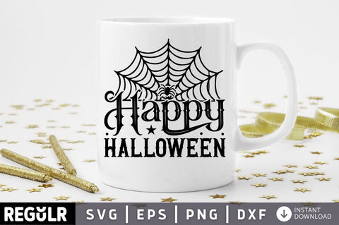 Happy halloween SVG SVG Regulrcrative 