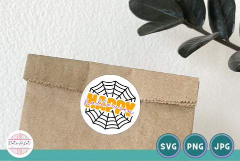 Happy Halloween SVG Tshirt or Sticker SVG Dots-A-Lot 