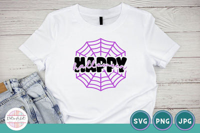 Happy Halloween SVG Tshirt or Sticker SVG Dots-A-Lot 