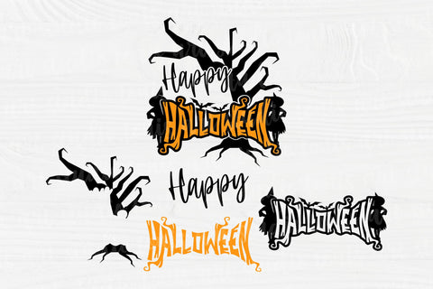 Happy Halloween SVG - Witch Svg - Halloween Shirt Svg - Bat Cut File - Halloween Sign SVG TonisArtStudio 
