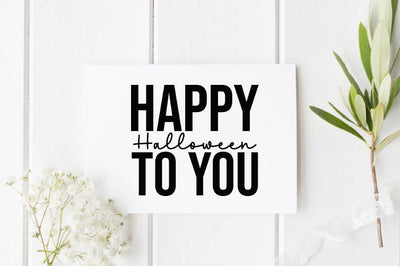 Happy Halloween to you SVG SVGista 