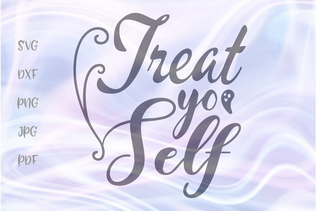 Happy Halloween Treat Yo Self SVG, PNG, DXF, PDF, JPG SVG Digitals by Hanna 