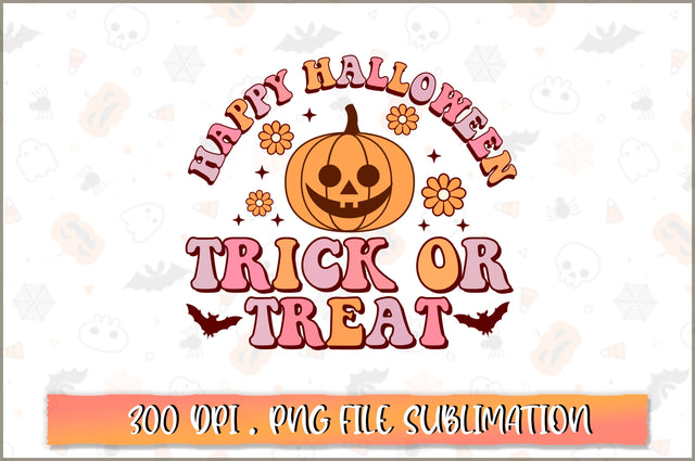 Happy halloween trick or treat PNG SVG Shetara Begum 