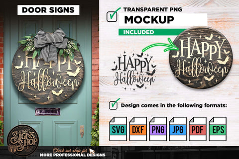 Happy Halloween vintage | Halloween SVG Sign SVG The Vintage Signs Shop 