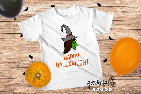 Happy Halloween Witch SVG SVG Gardenias Art Shop 
