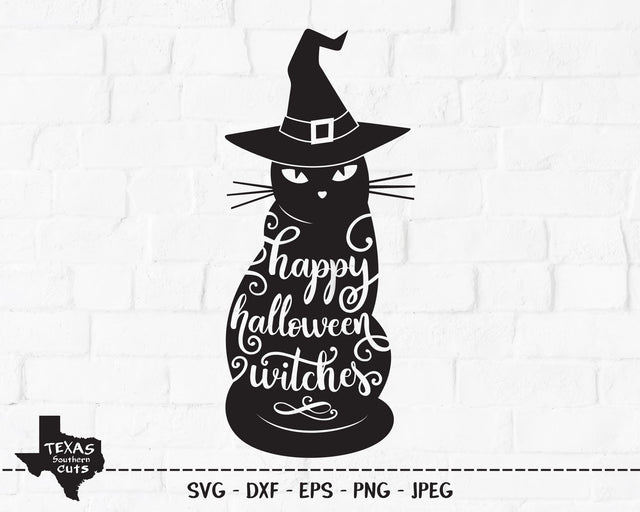 Happy Halloween Witches | Halloween SVG SVG Texas Southern Cuts 