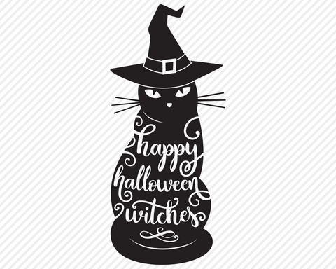 Happy Halloween Witches | Halloween SVG SVG Texas Southern Cuts 
