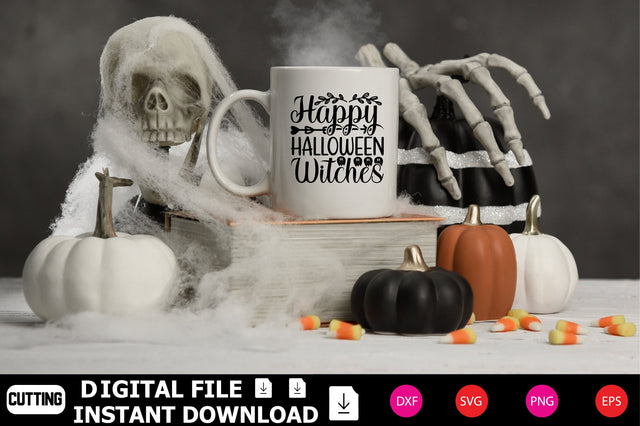 Happy Halloween Witches SVG Shahin alam 