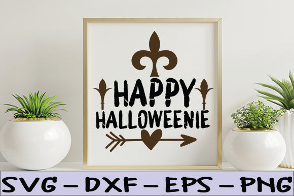 Happy Halloweenie SVG thesvgfactory 