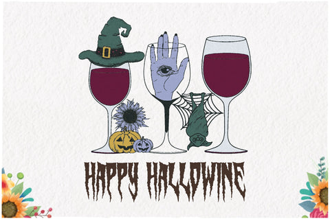 Happy Hallowine Sublimation Sublimation Jagonath Roy 