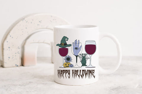 Happy Hallowine Sublimation Sublimation Jagonath Roy 