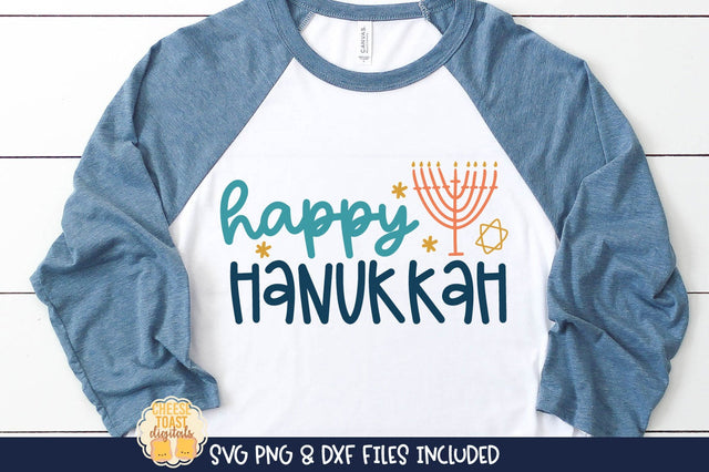 Happy Hanukkah | Chanukah SVG SVG Cheese Toast Digitals 