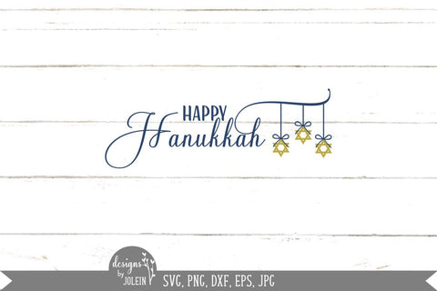 Happy Hanukkah SVG Designs by Jolein 