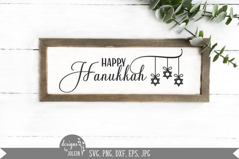 Happy Hanukkah SVG Designs by Jolein 