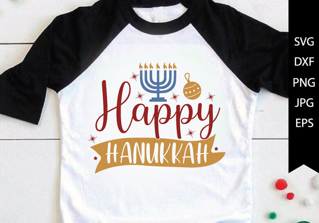 happy Hanukkah SVG md faruk hossain 