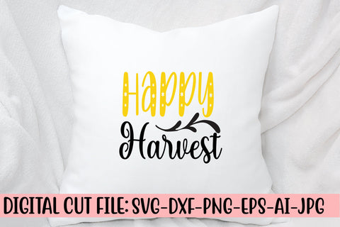Happy Harvest SVG Design SVG Syaman 