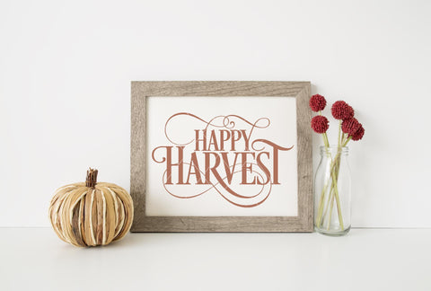 Happy Harvest SVG File SVG Board & Batten Design Co 