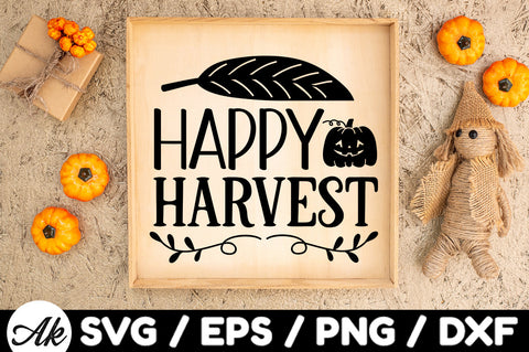 Happy harvest svg SVG akazaddesign 