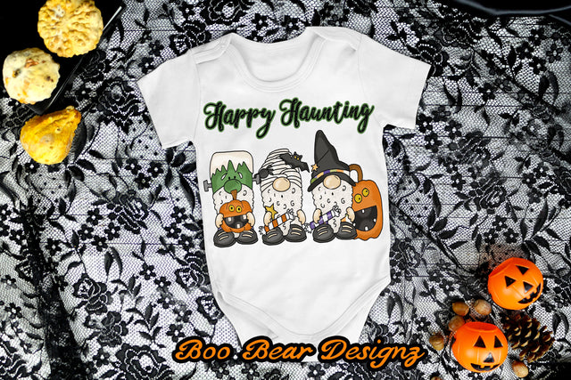 Happy Haunting Halloween design Sublimation Boo Bear Designz 