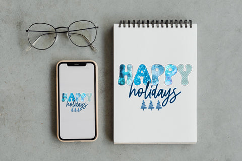 Happy Holidays Sublimation Sublimation Jagonath Roy 